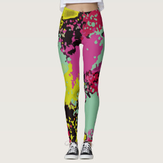 Artmixer (Abstract Colour Fashion) #15 Leggings
