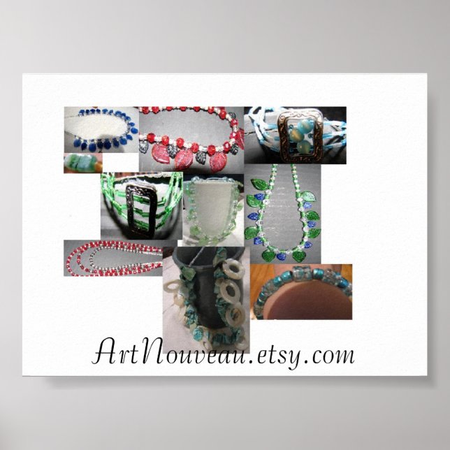 ArtNouveau.etsy.com Poster (Front)