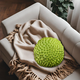 Artocarpus Camansi Botanical Round Pillow