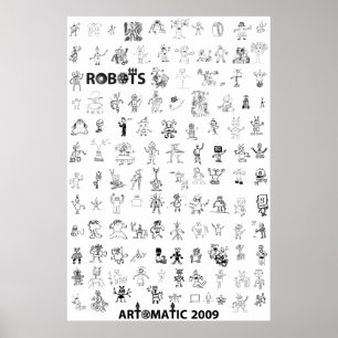 Artomatic Robots 2009 Poster 5