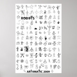 Artomatic Robots 2009 Poster 6