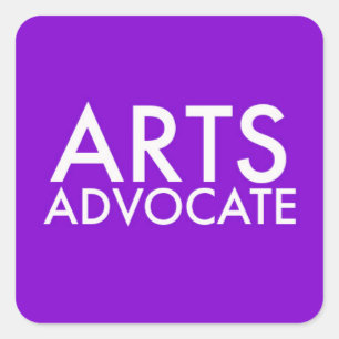 Arts Advocate Stickers