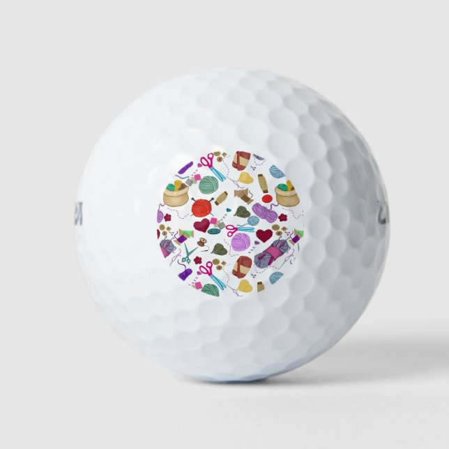 Arts and craft golf balls (Front)