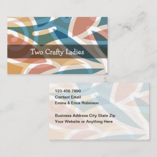 Arts And Crafts Artsy Small Business Cards