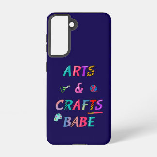 Arts and Crafts Babe Samsung Galaxy Case