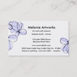 Arts And Crafts Business Card