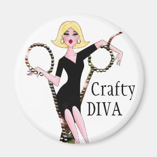 Arts and Crafts DIVA magnet