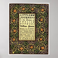 Arts And Crafts movement 1900 book cover design