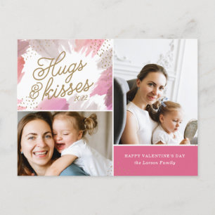 Arts and Crafts Photo Valentine Holiday Postcard