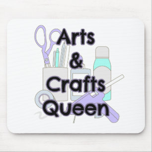 Arts and Crafts Queen Mouse Mat