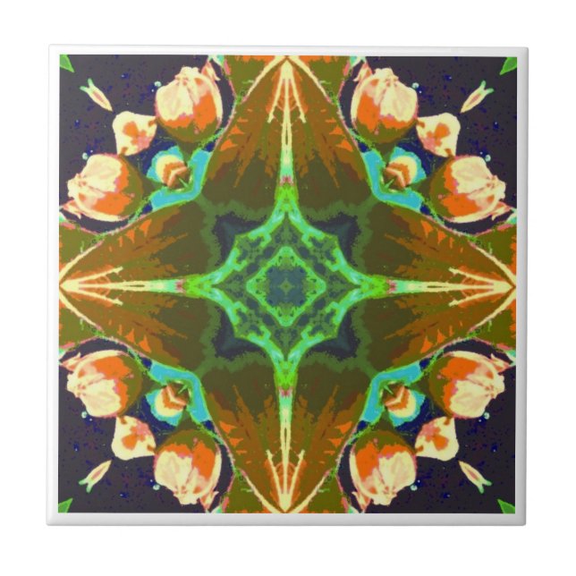 Arts and crafts style tile (Front)