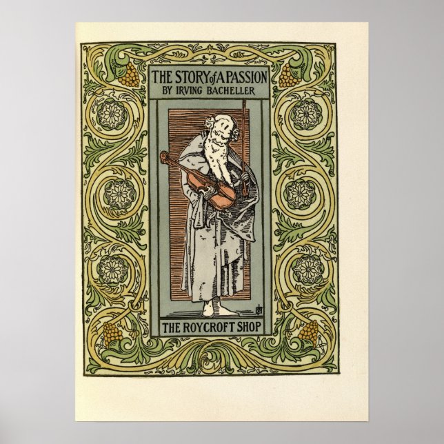 Arts And Crafts Vintage 1901 Roycroft Poster (Front)