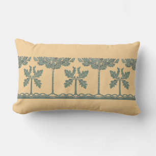 Arts & Crafts, Craftsman, Mission Style Oak Acorn Lumbar Cushion