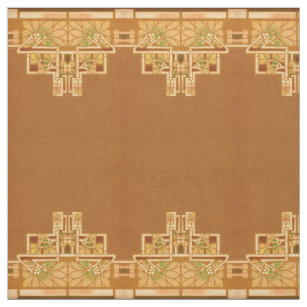 Arts & Crafts, Craftsman or Mission Style Foliage Fabric