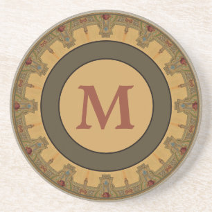 Arts & Crafts, Craftsman or Mission Style Roses Coaster