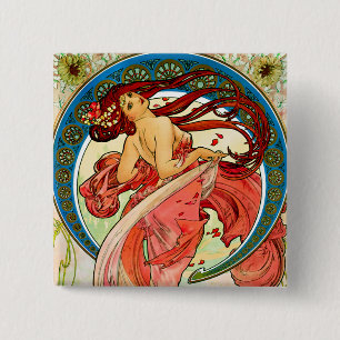 Arts Dance 15 Cm Square Badge
