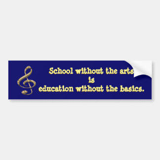 Arts in Education Bumper Sticker