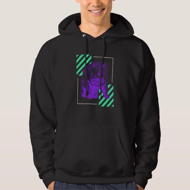 Arts Wombat Cute Rodent Australian Wombat Hoodie (Front)