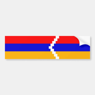 Artsakh (Nagorno-Karabakh) Flag Bumper Sticker