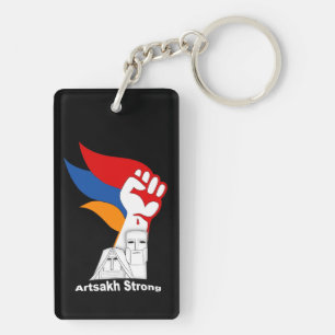 Artsakh Strong Acrylic Keychain
