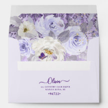 ArtsApp H2 Ombre Purple Sparkling Quinceanera