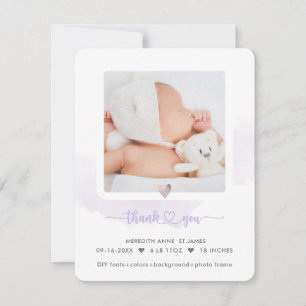 ArtsApp H2 Shower Thank You+Birth Announcement