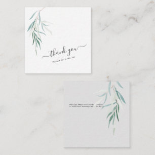 ArtsApp Hanging Willow Eucalyptus Thank You Card