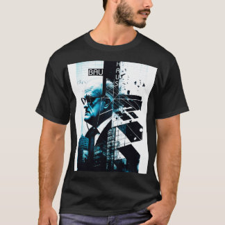 Artsy Architecture 12 BlW T-Shirt