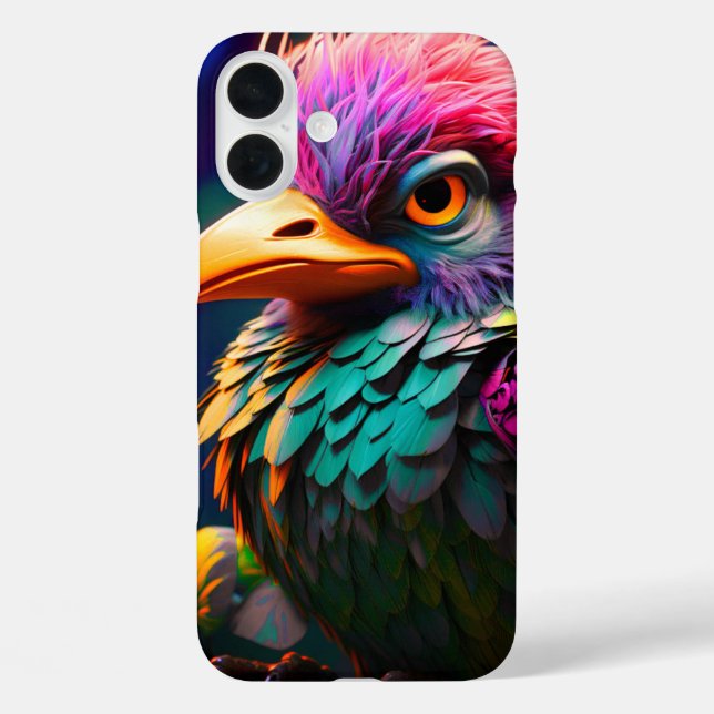 Artsy Bird Case-Mate iPhone Case (Back)