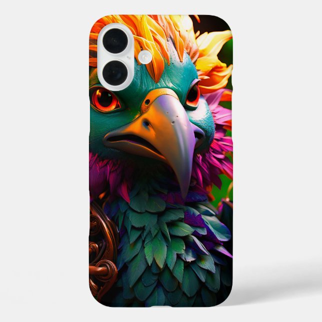Artsy Bird Case-Mate iPhone Case (Back)