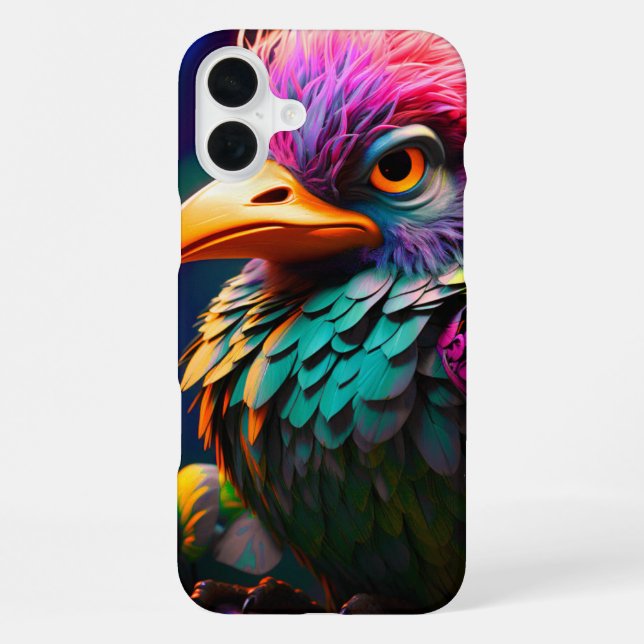 Artsy Bird iPhone Case (Back)