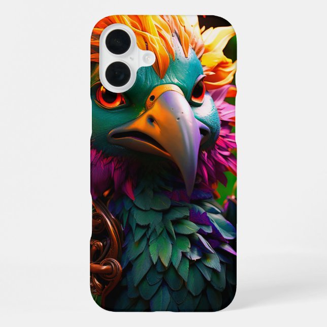 Artsy Bird iPhone Case (Back)
