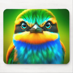 Artsy Bird Mouse Mat