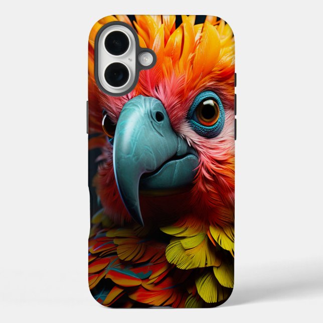 Artsy Bird Phone Case (Back)