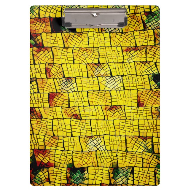 Artsy Brick Wall Clipboard (Front)