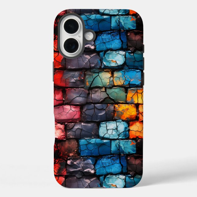 Artsy Brick Wall Phone Case (Back)