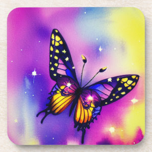 Artsy Butterfly Coaster