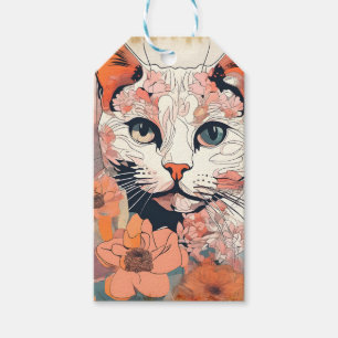 Artsy Cat Gift Tags