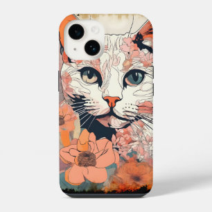 Artsy Cat iPhone 14 Case