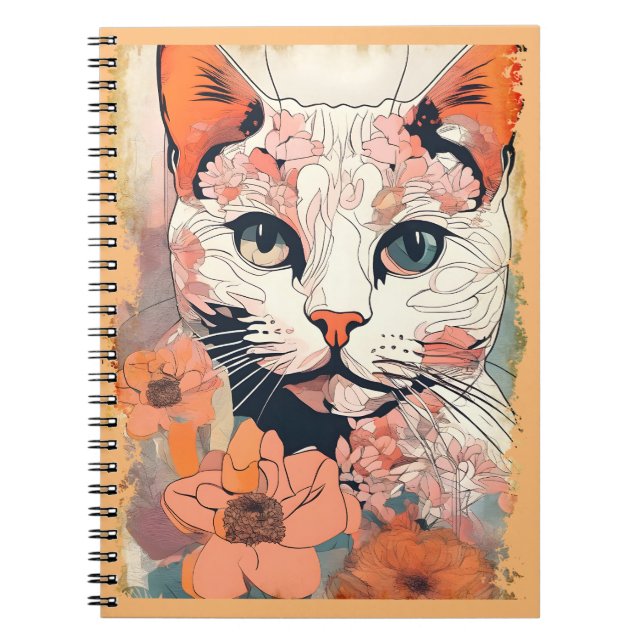 Artsy Cat Notebook (Front)