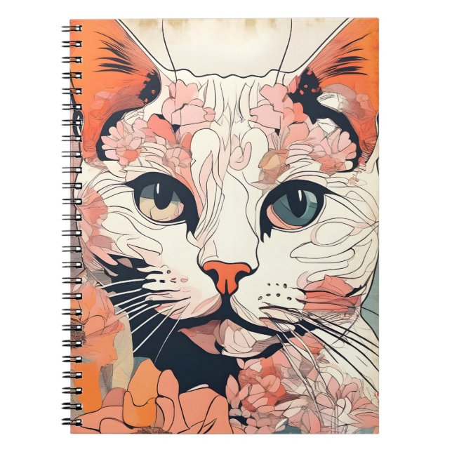 Artsy Cat Notebook (Front)