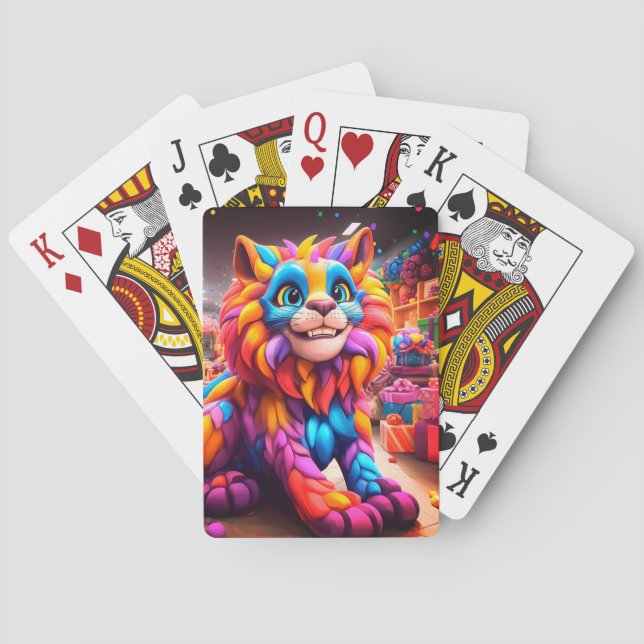 Artsy Cat Playing Cards (Back)