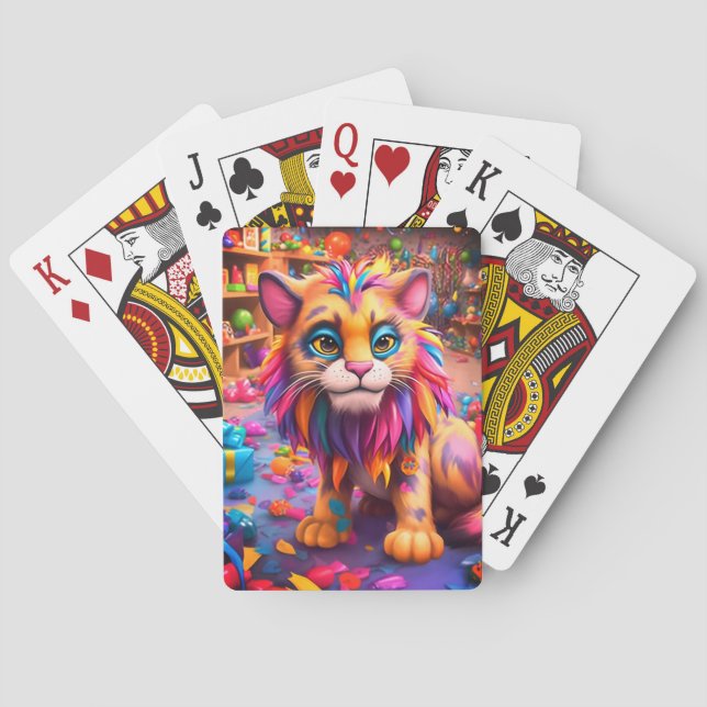 Artsy Cat Playing Cards (Back)