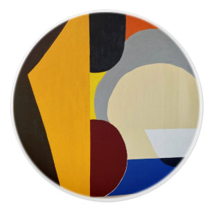 Artsy ceramic knob