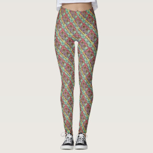 Artsy Colours Abstract Leggings