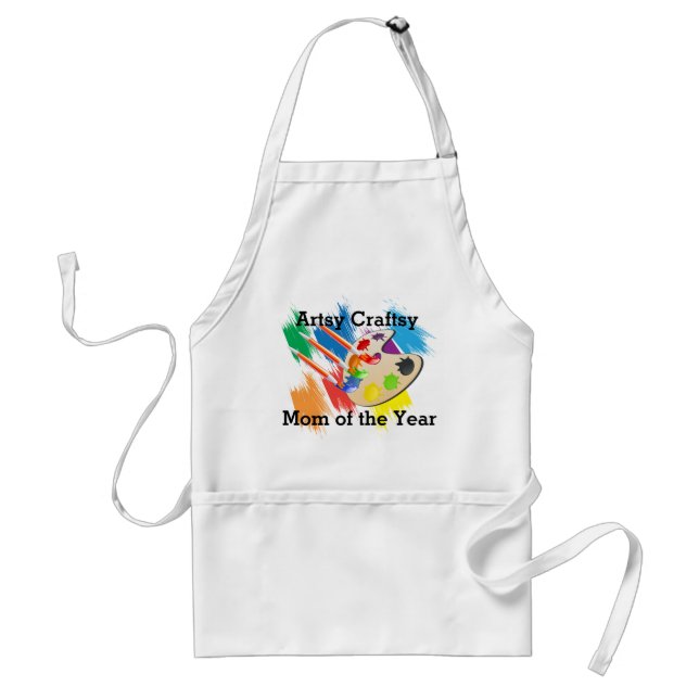 Artsy Craftsy Mum of the Year Standard Apron (Front)