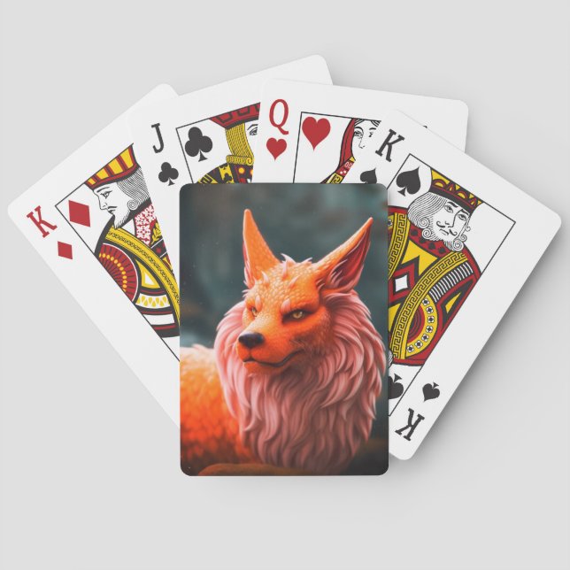 Artsy Creature Playing Cards (Back)