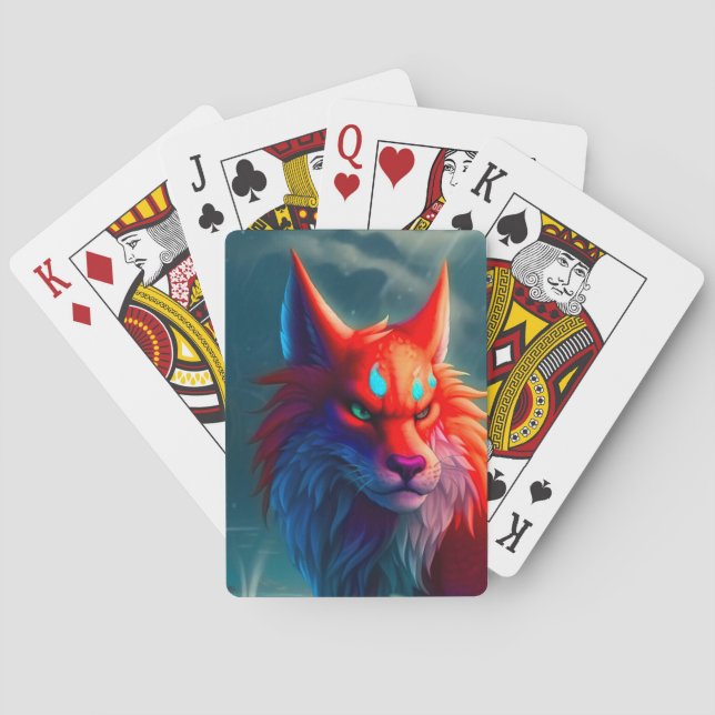 Artsy Creature Playing Cards (Back)