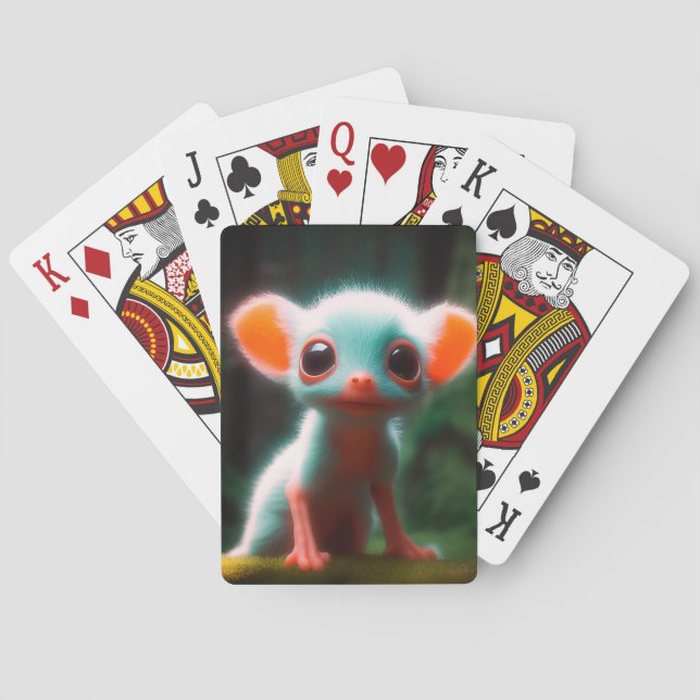 Artsy Critter Playing Cards (Back)