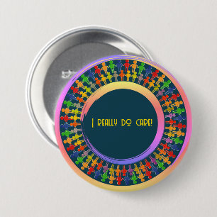 Artsy Customisable Campaign 7.5 Cm Round Badge